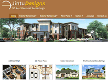 Tablet Screenshot of jintudesigns.com